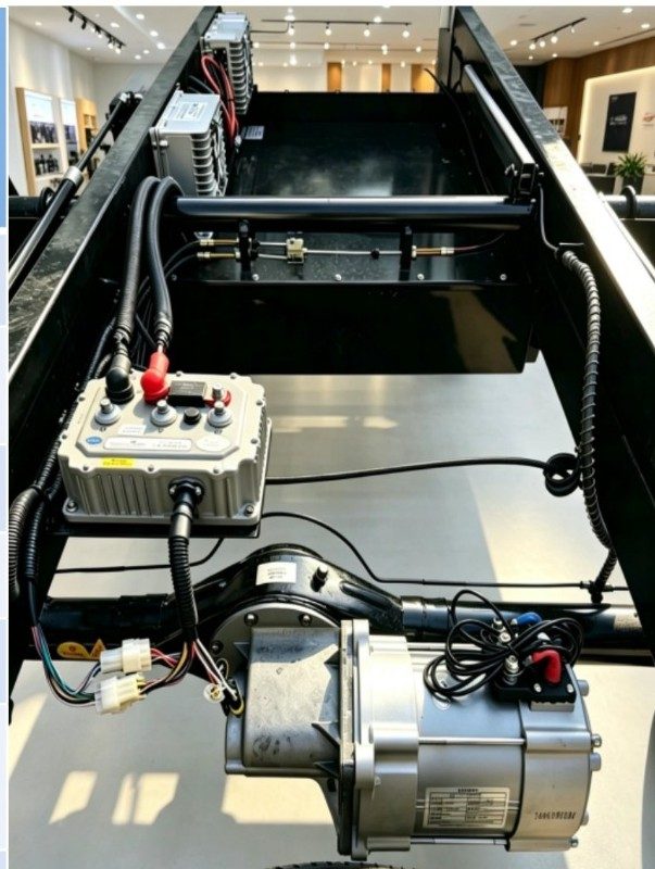 TXDD5000DZH electric drivetrain and chassis